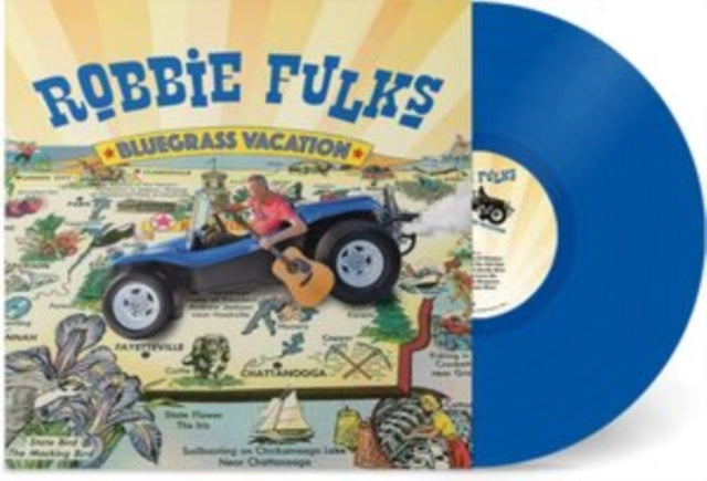 FULKS, ROBBIE | BLUEGRASS VACATION (BLUE VINYL) | VINYL RECORD (LP)