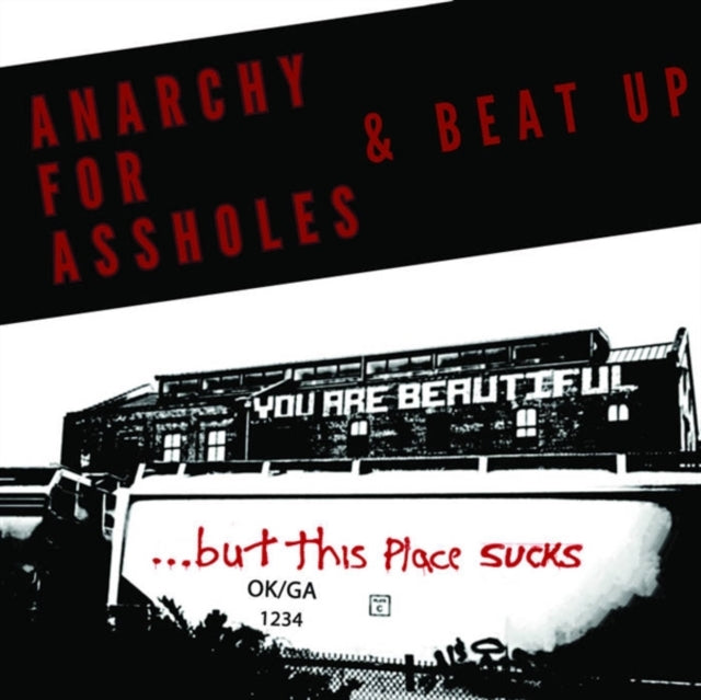ANARCHY FOR ASSHOLES & BEAT UP | YOU ARE BEAUTIFUL... BUT THIS PLACE SUCKS | VINYL RECORD (LP)