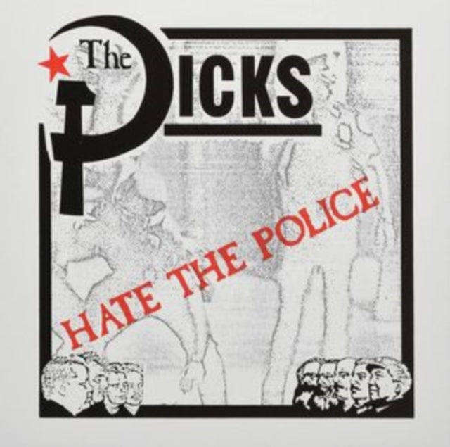 DICKS | HATE THE POLICE (SPLIT YELLOW/RED VINYL) | 7IN VINYL