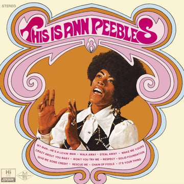 PEEBLES, ANN | THIS IS ANN PEEBLES | VINYL RECORD (LP)