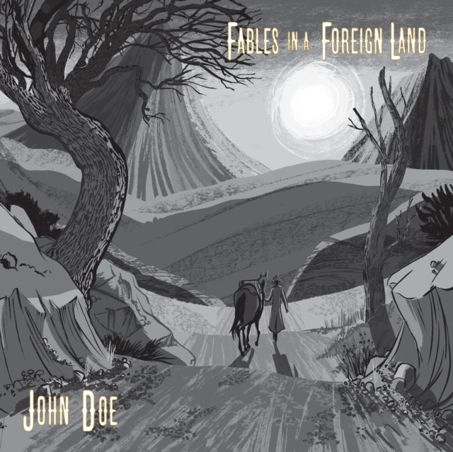 DOE, JOHN | FABLES IN A FOREIGN LAND (BLACK WITH GOLD SWIRL VINYL) (I) | VINYL RECORD (LP)