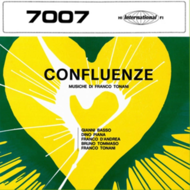 TONANI, FRANCO | CONFLUENZE | VINYL RECORD (LP)