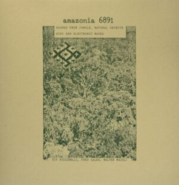 PICCINELLI, PIT / GALES, FRED / MAIOLI, WALTER | AMAZONIA 6891: SOUNDS FROM JUNGLE NATURAL OBJECTS ECHO & ELECTRONIC WAVES | VINYL RECORD (LP)
