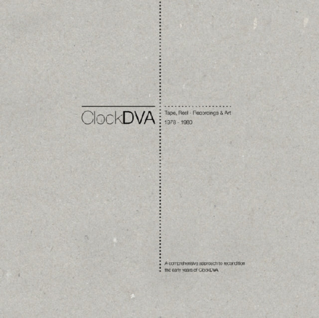 CLOCK DVA | HOROLOGY III: TAPE, REEL - RECORDINGS & ART 1978-1980 | VINYL RECORD (LP)