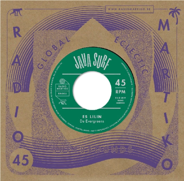 DE EVERGREENS; LES JAGUARS DE CASABLANCA | ES LILIN/GONZALES | 7IN VINYL