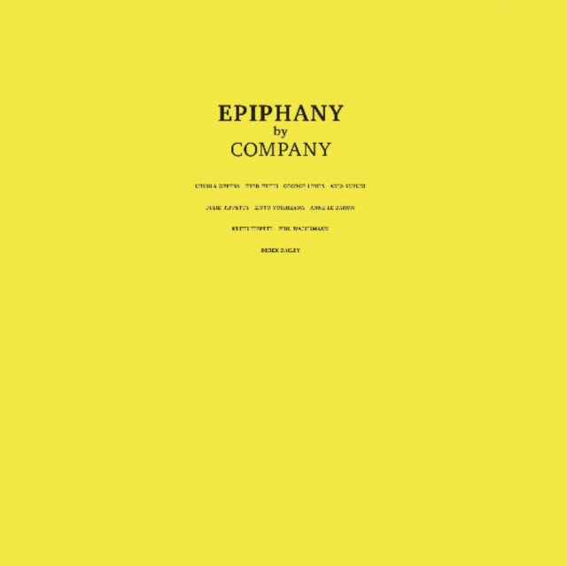 COMPANY | EPIPHANY | VINYL RECORD (LP)