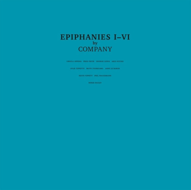 COMPANY | EPIPHANIES I-VI | VINYL RECORD (LP)