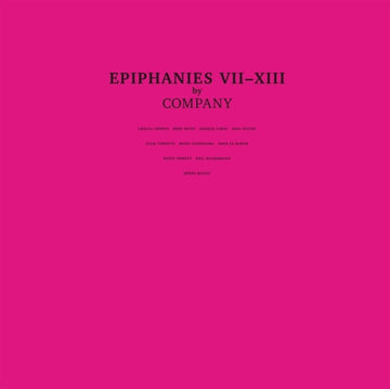 COMPANY | EPIPHANIES VII-XIII | VINYL RECORD (LP)