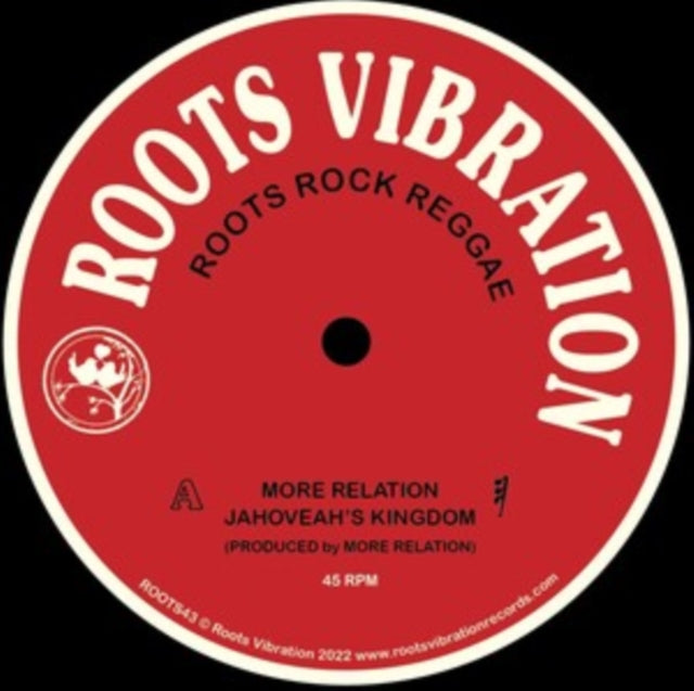 MORE RELATION | JAHOVEAH'S KINGDOM / SOLVE THEM | 12IN VINYL