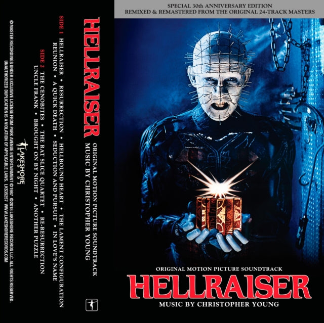 YOUNG, CHRISTOPHER | HELLRAISER | MUSIC CASSETTE