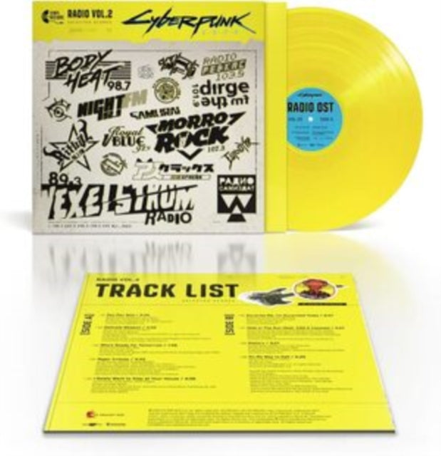 VARIOUS ARTISTS | CYBERPUNK 2077 RADIO VOL.2 (OPAQUE YELLOW VINYL) | VINYL RECORD (LP)