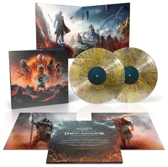 ECONOMOU, STEPHANIE | ASSASSIN'S CREED VALHALLA: DAWN OF RAGNAROK OST (GOLD & YELLOW SPLATTER VINYL) | VINYL RECORD (LP)