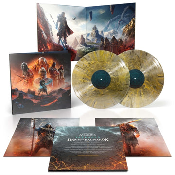 ECONOMOU, STEPHANIE | ASSASSIN'S CREED VALHALLA: DAWN OF RAGNAROK OST (GOLD & YELLOW SPLATTER VINYL) | VINYL RECORD (LP)