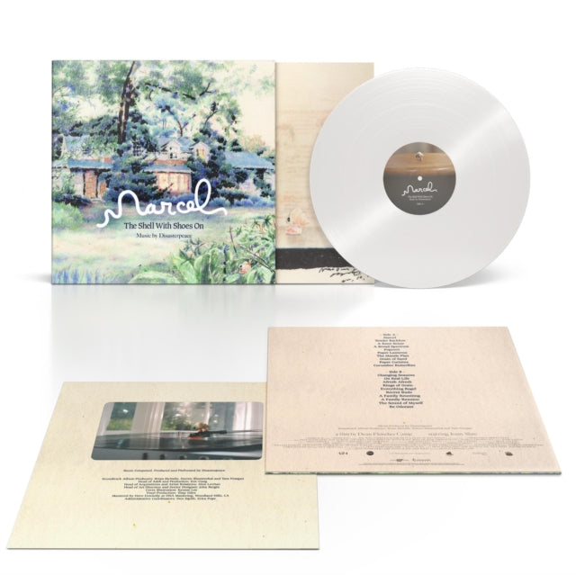 DISASTERPEACE | MARCEL THE SHELL WITH SHOES ON (WHITE VINYL) | VINYL RECORD (LP)