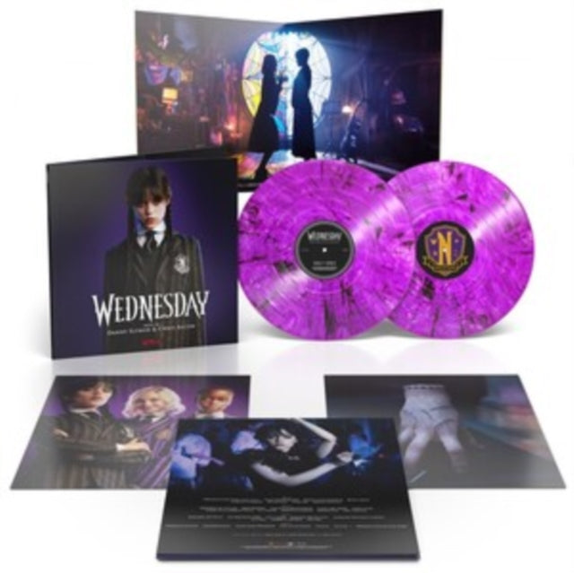 ELFMAN, DANNY | WEDNESDAY (PURPLE GOTH WITH SMOKY SHADOW VINYL/2LP) | VINYL RECORD (LP)