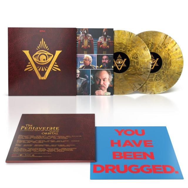 ORBITAL | PENTAVERATE (OST) (2LP/METALLIC GOLD & BLACK SMOKE VINYL) | VINYL RECORD (LP)