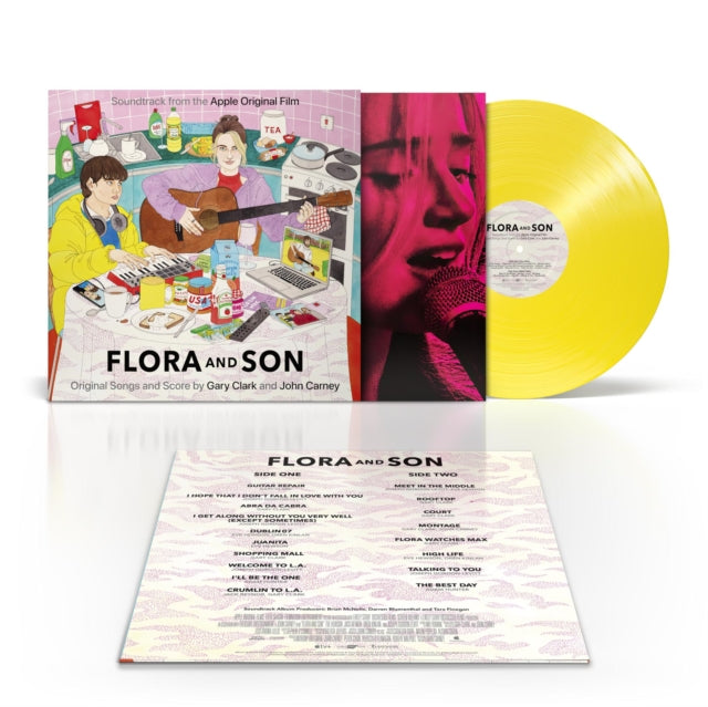 CLARK, GARY | FLORA & SON (OST FOR THE ORIGINAL APPLE FILM) (YELLOW VINYL) | VINYL RECORD (LP)