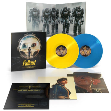 FALLOUT ORIGINAL AMAZON SERIES OST (LIMITED EDITION/BLUE & YELLOW VINYL/2LP) | VINYL RECORD (LP)