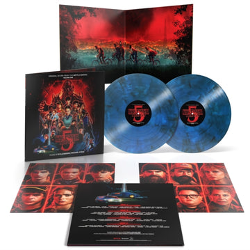 STRANGER THINGS 5 (OST FROM NETFLIX SERIES) VOLUME 1 (UPSIDE DOWN INTER-DIMESIONAL BLUE VINYL/2LP) | VINYL RECORD (LP)