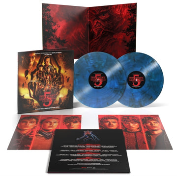 STRANGER THINGS 5 (OST FROM NETFLIX SERIES) VOLUME 2 (UPSIDE DOWN INTER-DIMENSIONAL BLUE VINYL/2LP) | VINYL RECORD (LP)