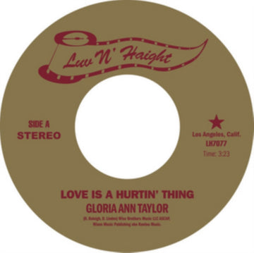 LOVE IS A HURTIN THING B/W BROTHER LESS THAN A MAN (RED VINYL) | 7IN VINYL