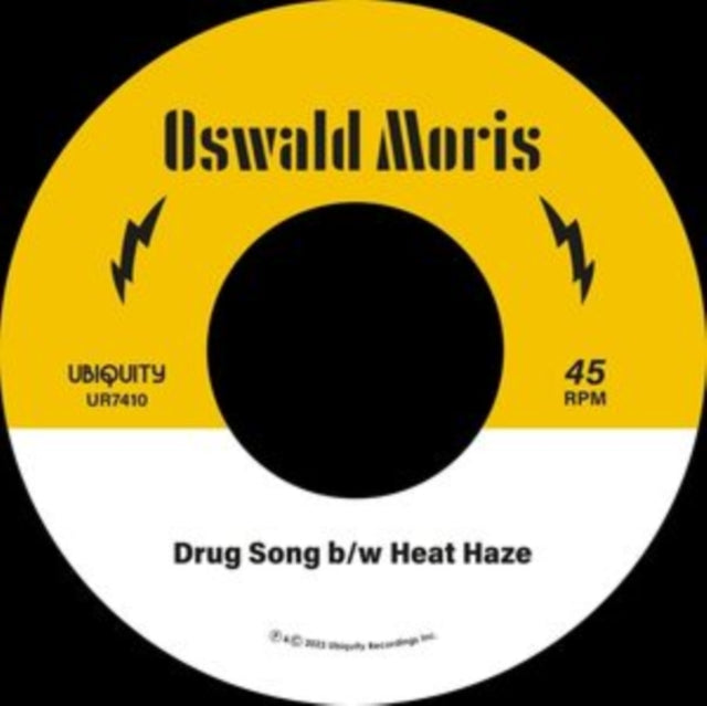 MORIS, OSWALD | DRUG SONG B/W HEAT HAZE | 7IN VINYL