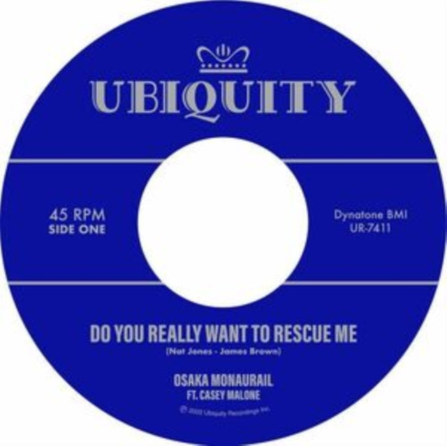 OSAKA MONAURAIL FT. CASEY MALONE | DO YOU REALLY WANT TO RESCUE ME | 7IN VINYL