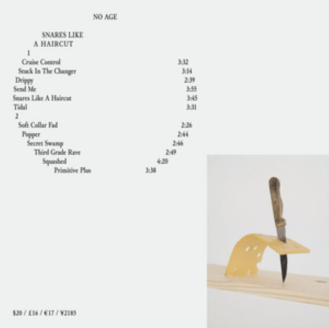 NO AGE | SNARES LIKE A HAIRCUT | VINYL RECORD (LP)