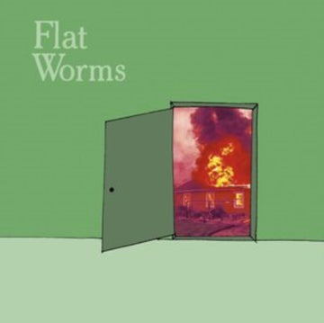 FLAT WORMS | GUEST B/W CIRCLE | 7IN VINYL