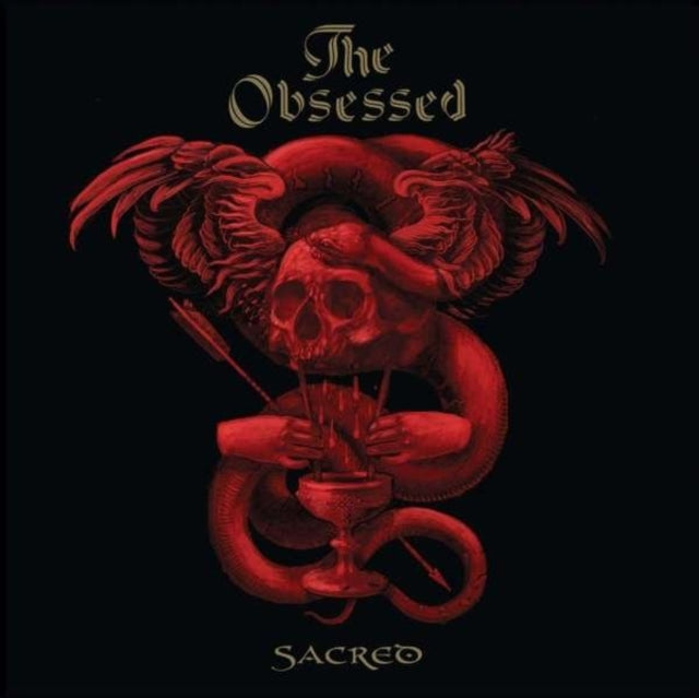 OBSESSED | SACRED (BLUE&BLOOD VINYL/DL CARD) | VINYL RECORD (LP)