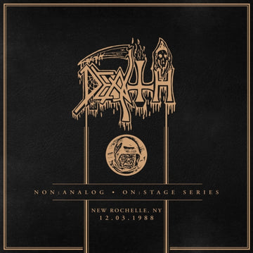 DEATH | NON:ANALOG - ON:STAGE SERIES - NEW ROCHELLE, NY 12-03-1988 | VINYL RECORD (LP)
