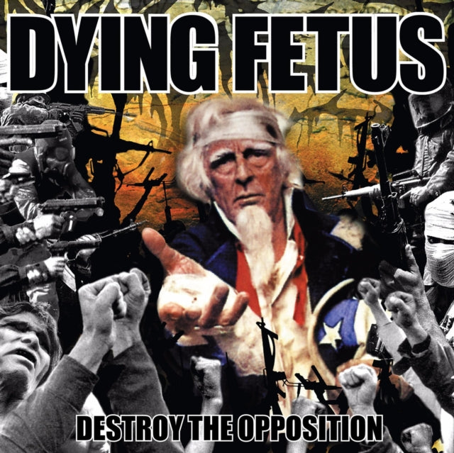 DYING FETUS | DESTROY THE OPPOSITION (BLOOD RED CLOUDY EFFECT VINYL) | VINYL RECORD (LP)