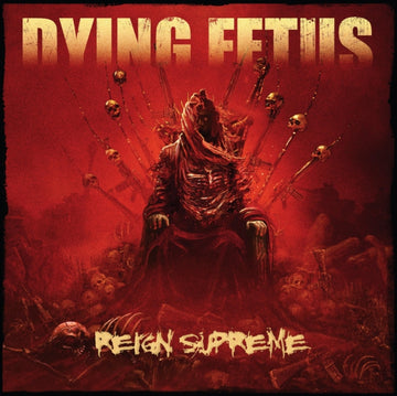 DYING FETUS | REIGN SUPREME (BLOOD RED CLOUDY EFFECT VINYL) | VINYL RECORD (LP)