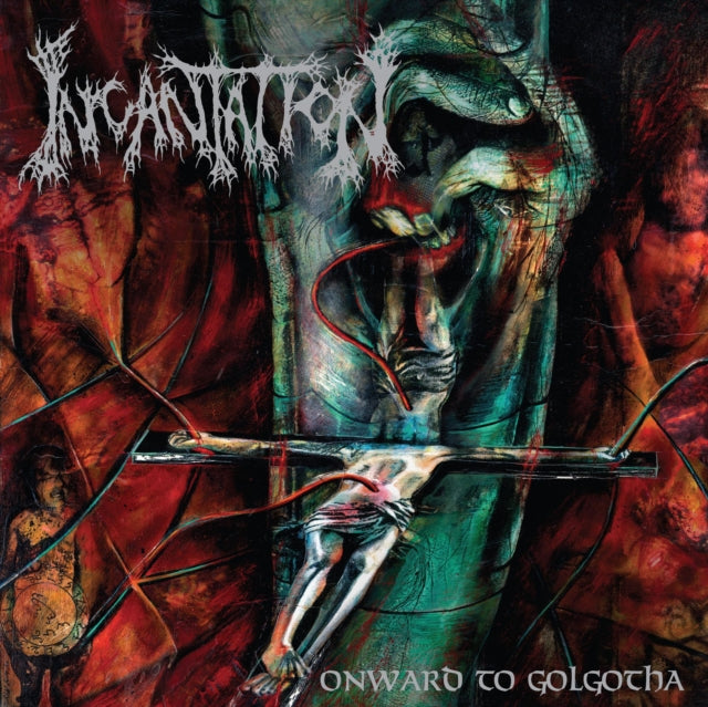 INCANTATION | ONWARD TO GOLGOTHA (CLEAR GREEN VINYL) | VINYL RECORD (LP)