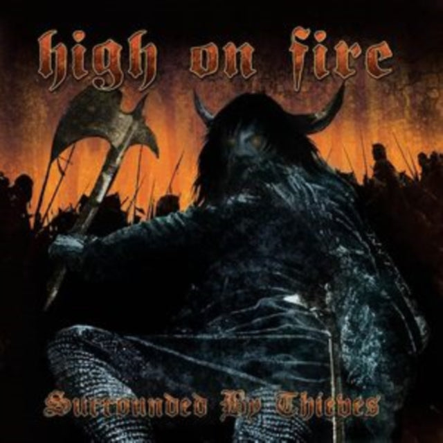 HIGH ON FIRE | SURROUNDED BY THIEVES (AQUA BLUE & BLACK GALAXY MERGEVINYL/2LP) | VINYL RECORD (LP)