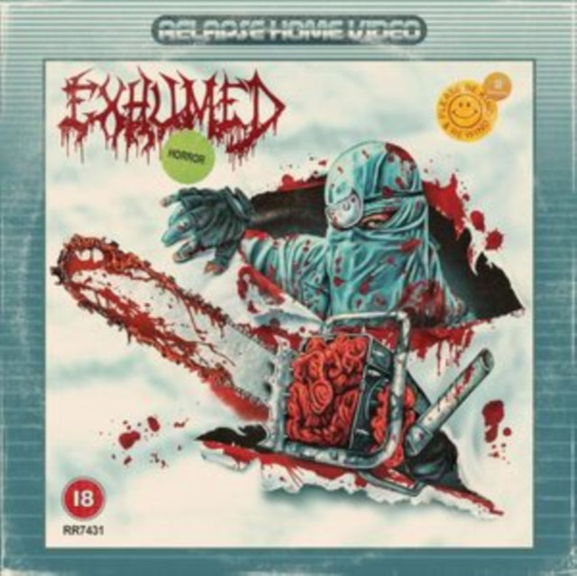 EXHUMED | HORROR (ELECTRIC BLUE & BLOOD RED QUAD WITH RED, WHITE & BLACK SPLATTER VINYL) | VINYL RECORD (LP)