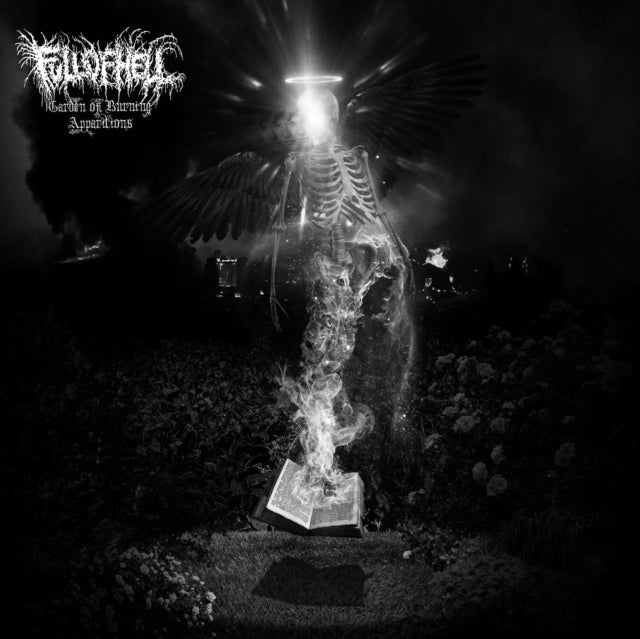 FULL OF HELL | GARDEN OF BURNING APPARITIONS (WHITE INSIDE BLACK ICE WITH WHITE & SILVER SPLATTER VINYL) | VINYL RECORD (LP)