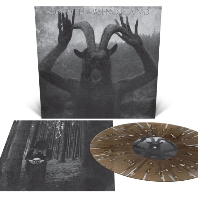 WINDHAND & COUGH | REFLECTION OF THE NEGATIVE (BLACK ICE WITH WHITE, GREY & BONE WHITE SPLATTER VINYL) | VINYL RECORD (LP)