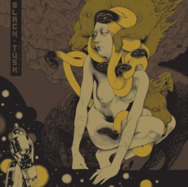 BLACK TUSK | SET THE DIAL (BLACK ICE WITH MUSTARD, BONE WHITE & BROWN SPLATTER VINYL) | VINYL RECORD (LP)