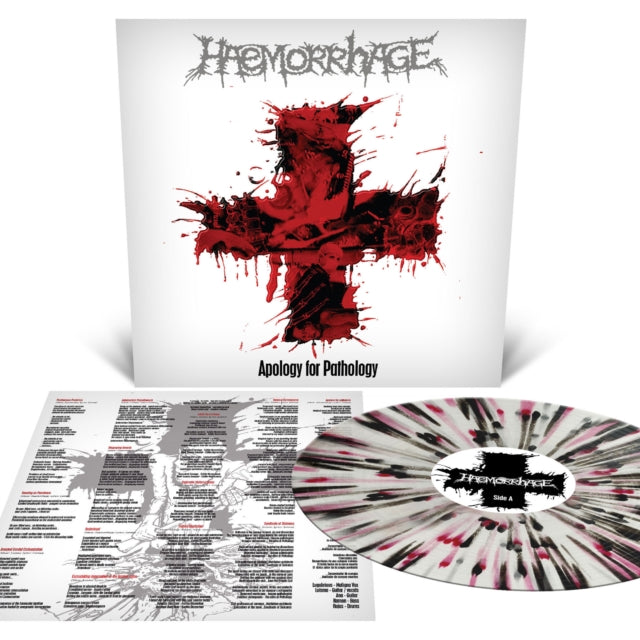 HAEMORRHAGE | APOLOGY FOR PATHOLOGY (REISSUE) (CUSTOM SPLATTER VINYL) | VINYL RECORD (LP)
