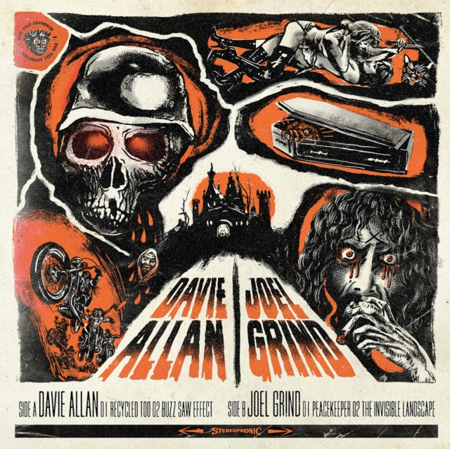 ALLAN, DAVIE / GRIND, JOEL | SPLIT | VINYL RECORD (LP)