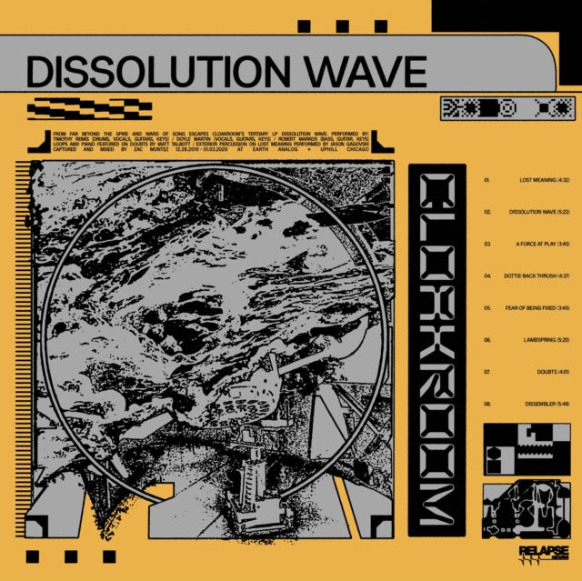 CLOAKROOM | DISSOLUTION WAVE (MUSTARD YELLOW VINYL) | VINYL RECORD (LP)