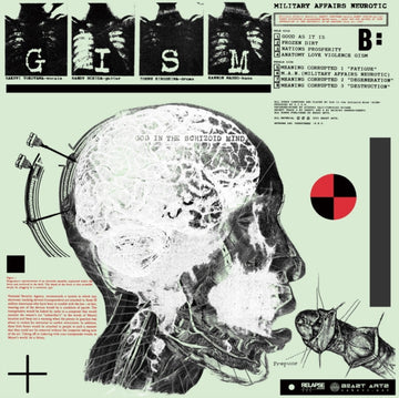 G.I.S.M. | MILITARY AFFAIRS NEUROTIC (REISSUE) | VINYL RECORD (LP)