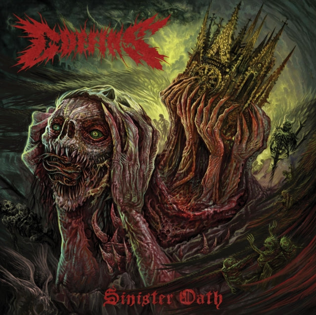 COFFINS | SINISTER OATH (OXBLOOD VINYL) | VINYL RECORD (LP)
