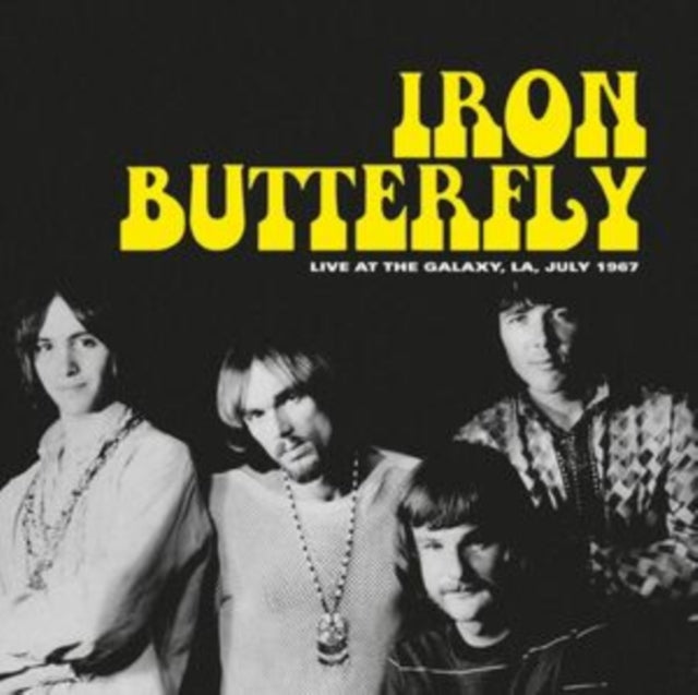 IRON BUTTERFLY | LIVE AT THE GALAXY, LA, JULY 1967 | VINYL RECORD (LP)