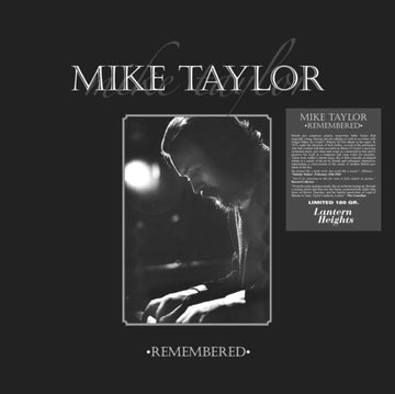 VARIOUS ARTISTS | MIKE TAYLOR REMEMBERED | VINYL RECORD (LP)