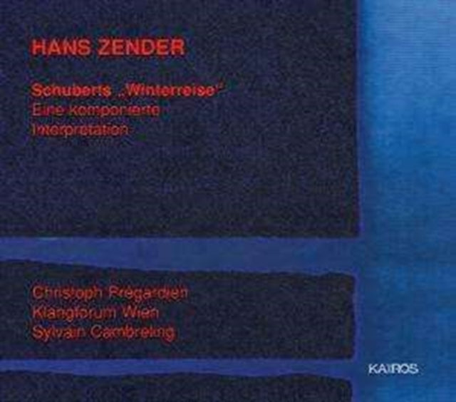 ZENDER, HANS | ZENDER: SCHUBERTS WINTERREIS | CD