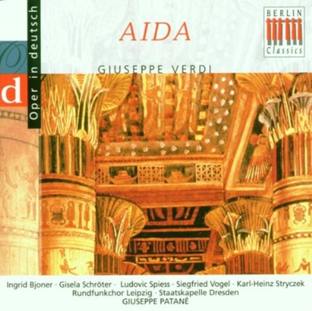 VERDI, GIUSEPPE | VERDI AIDA (AZ DT) | CD