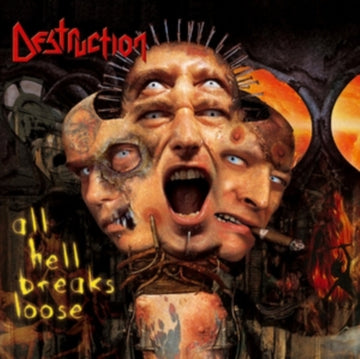 ALL HELL BREAKS LOOSE (TEARS OF BLOOD DOTTED SPLATTER VINYL/2LP) | VINYL RECORD (LP)