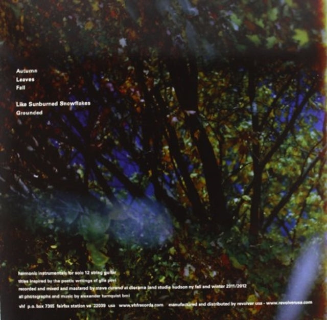 TURNQUIST, ALEXANDER | LIKE SUNBURNED SNOWFLAKES | 12IN VINYL